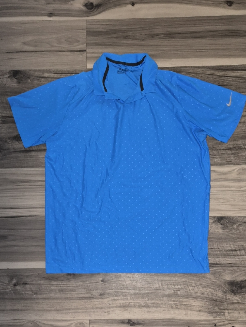 Nike Men’s Blue Performance Polo Shirt XL Golf Top